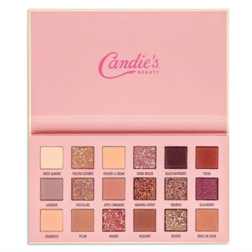 Candie’s Beauty Parlor Gelato Eyeshadow Palette – 18 Creamy & Shimmer Shades